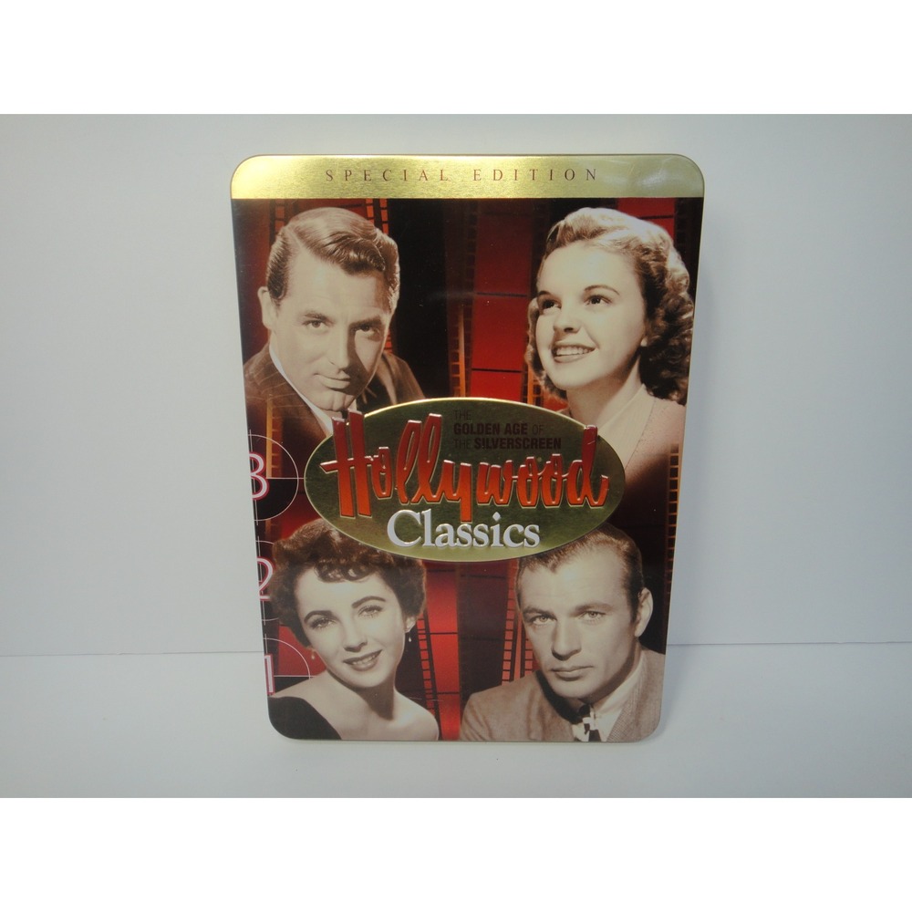 Hollywood Classics Golden Age of the Silverscreen 3-DVD Tin Set 6 Movies Madacy